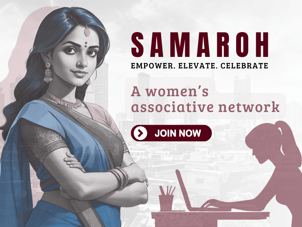 Samaroh, women entrepreneurs, business growth, women’s networking, small business support, women empowerment, business workshops, entrepreneurial community, networking for women, business resources, women in business, startup support, business collaboration, mentorship.