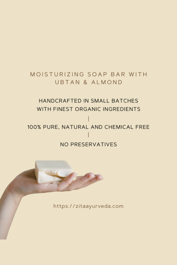 Zita Ayurveda Ubtan Moisturizing Soap Bar