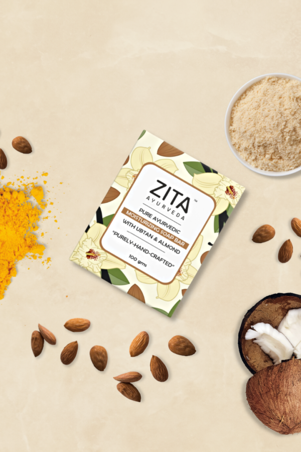 Zita Ayurveda Ubtan Moisturizing Soap Bar