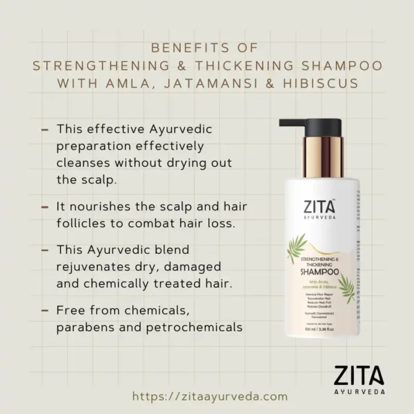 Zita Ayurveda Revitalizing Shampoo
