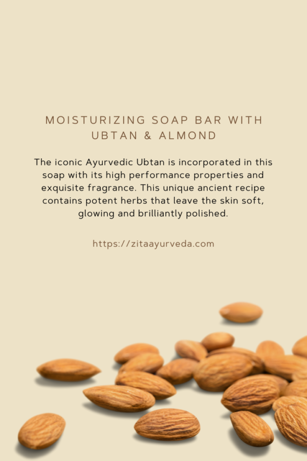 Zita Ayurveda Ubtan Moisturizing Soap Bar
