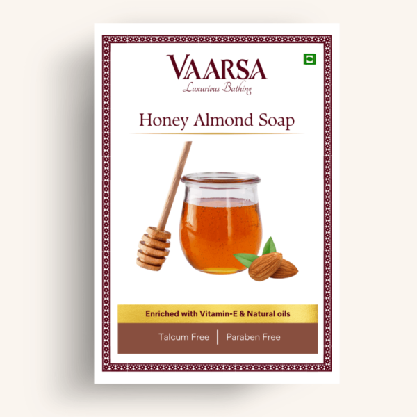 honey almonds soap Vaarsa Honey Almond Soap