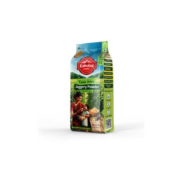 Kalsubai-Purest-Jaggery-Powder-_F Cane Juice Jaggery Powder 500 Gm