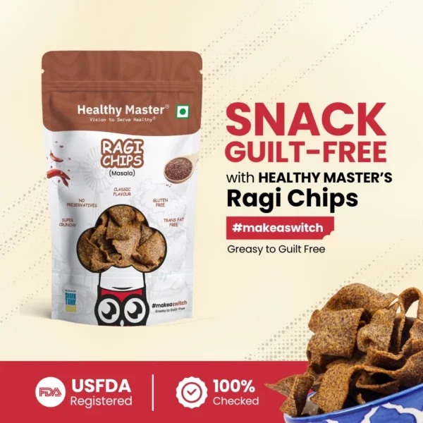 RagiChips 3 Ragi Chips - Light and Crispy