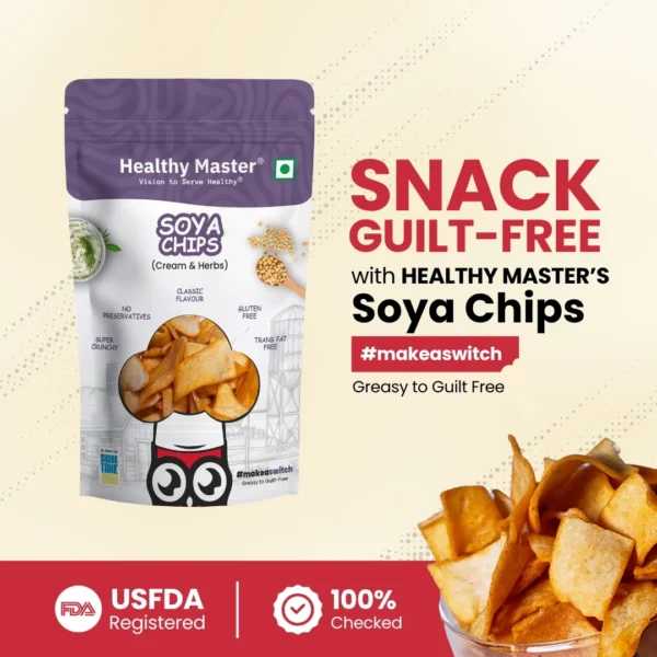 soya 5 Soya Chips - Light and Crispy