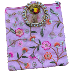 Embroidered Hand pouches